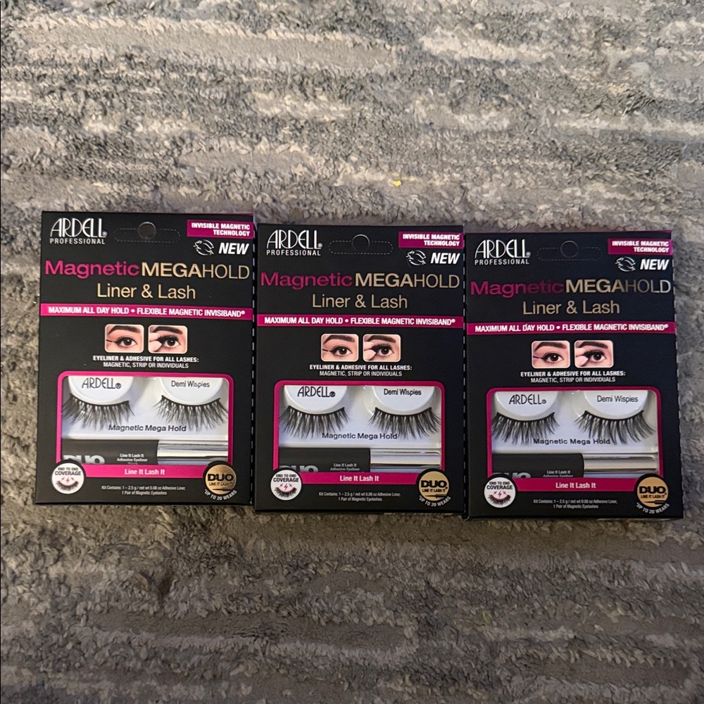 Ardell Magnetic MegaHold Liner & Lash Set of 3